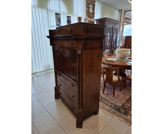 Secretaire Impero Biedermeier H165 125x60
