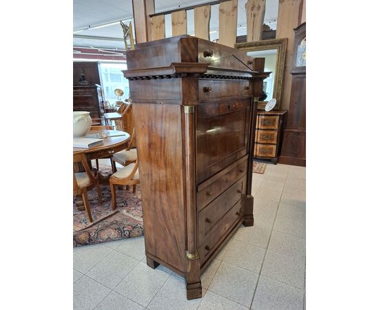 Secretaire Impero Biedermeier H165 125x60