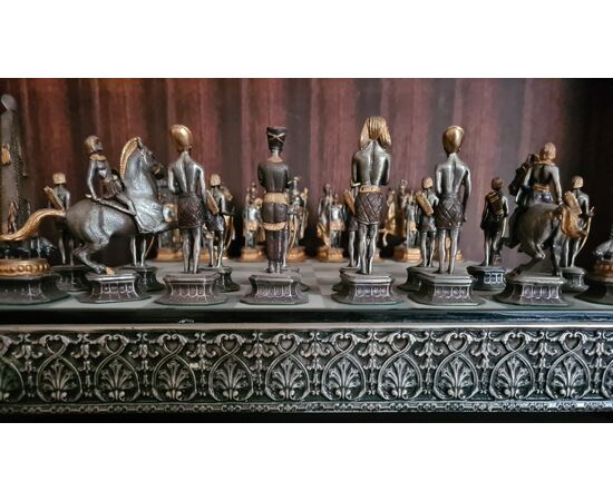 Scacchiera Chess Store. Egizi contro impero romano (battaglia di Azio). 