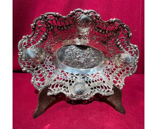 Collezione di cestini in argento - Germania - sec XIX’