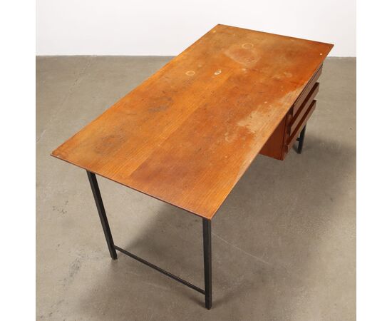 Scrivania in Teak Anni 60