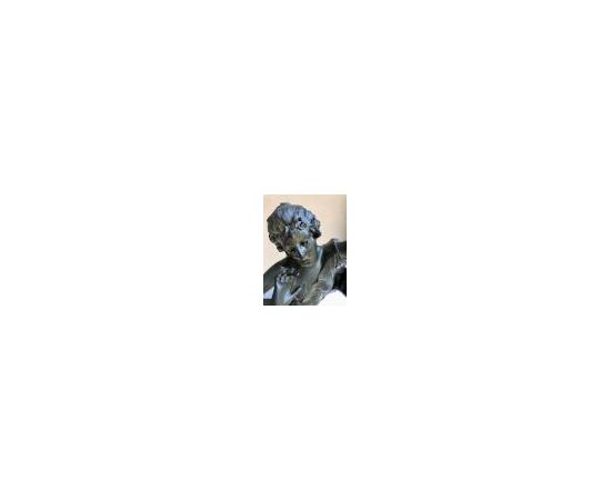 Statua in fusione di metallo
