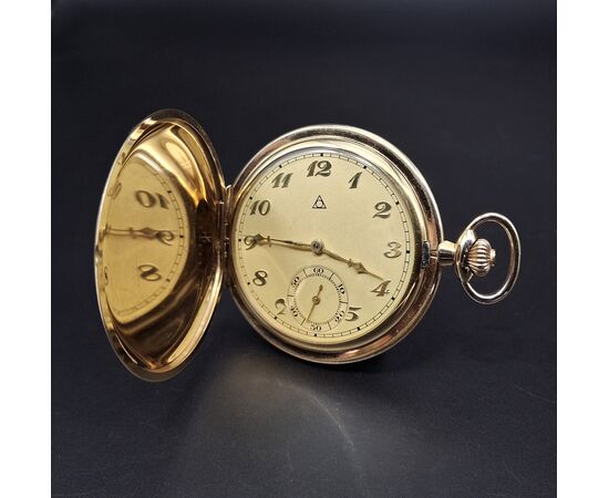 Orologio da tasca savonette Alpina, 1930 circa. 