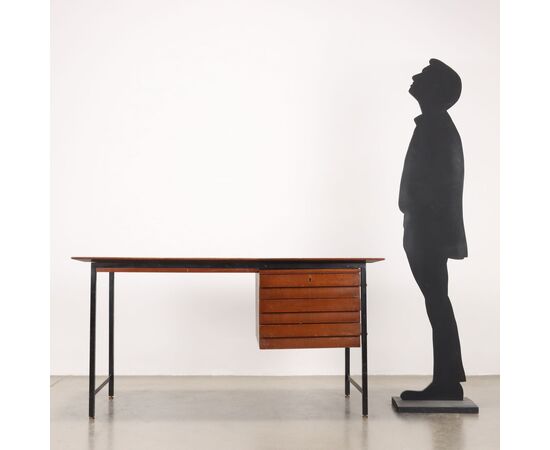 Scrivania in Teak Anni 60