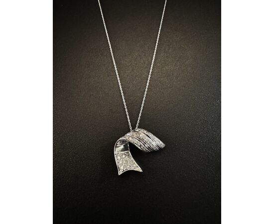 Pendente  con  Diamanti   1 ct.