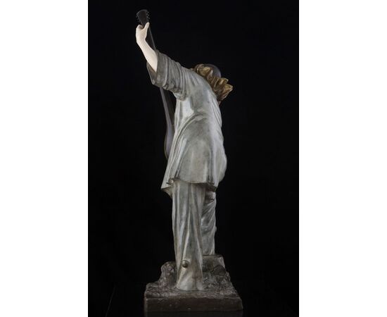 Scultura di Demétre Chiparus (Dorohoi 1886 – Parigi 1947), “Pierrot”
