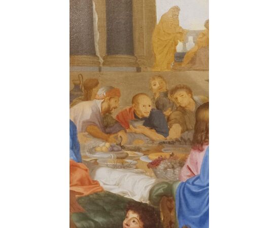 Il Convito dal Fariseo, ambito di Charles Le Brun