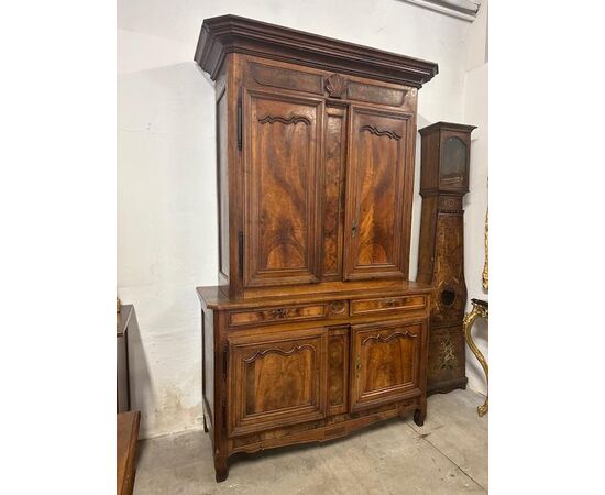 Credenza libreria Luigi XV . XVIII secolo