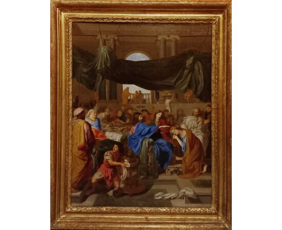 Il Convito dal Fariseo, ambito di Charles Le Brun