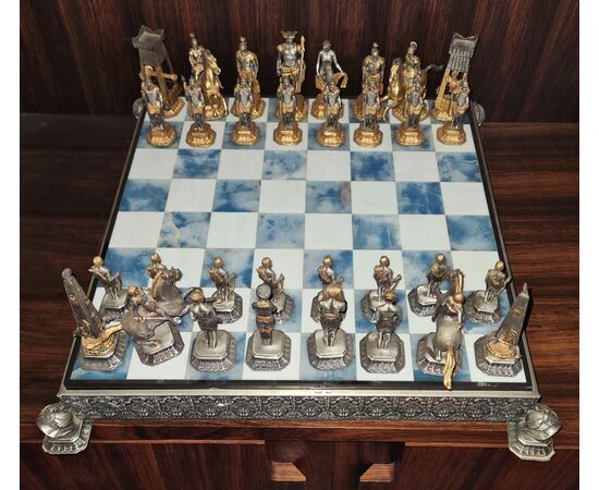 Scacchiera Chess Store. Egizi contro impero romano (battaglia di Azio). 