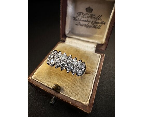 Fedina  con  Diamanti  per  1.5  ct. 