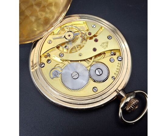 Orologio da tasca savonette Alpina, 1930 circa. 