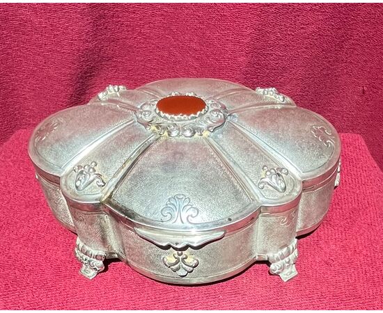 Collezione di scatoline in argento 
