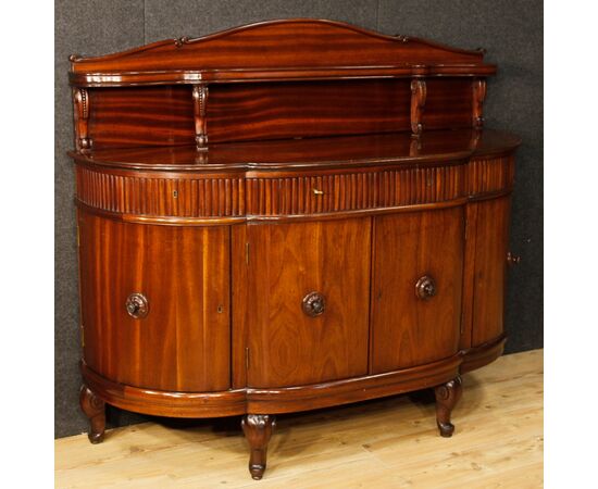Credenza francese in mogano del XX secolo