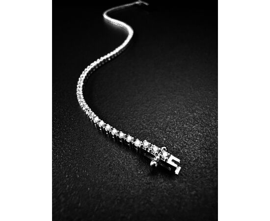 Bracciale  tennis  a  2  griffe 