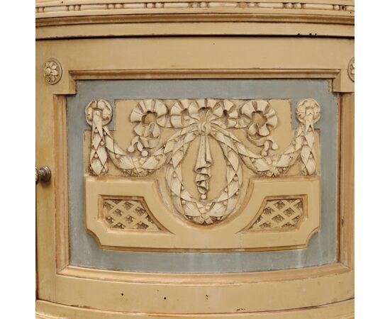 Coppia di Comodini in Stile Neoclassico Italia Metà XX Secolo