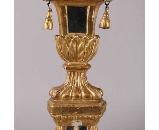 Coppia Candelieri Neoclassico Italia Seconda Metà XVIII Secolo