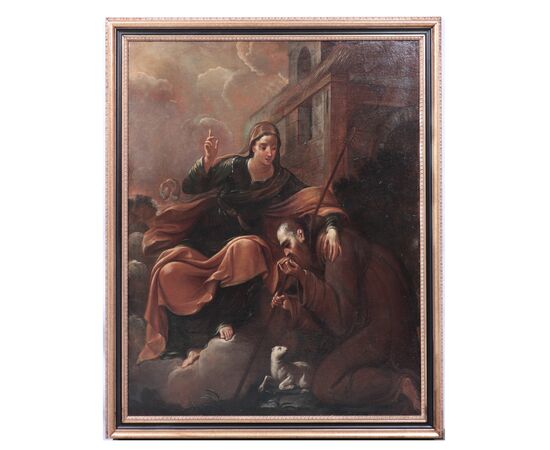 Dipinto Antico S.Francesco di Paola, '600
