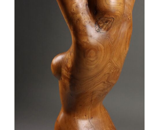 Nudo Femminile Scultura Lignea Francisco Orozco