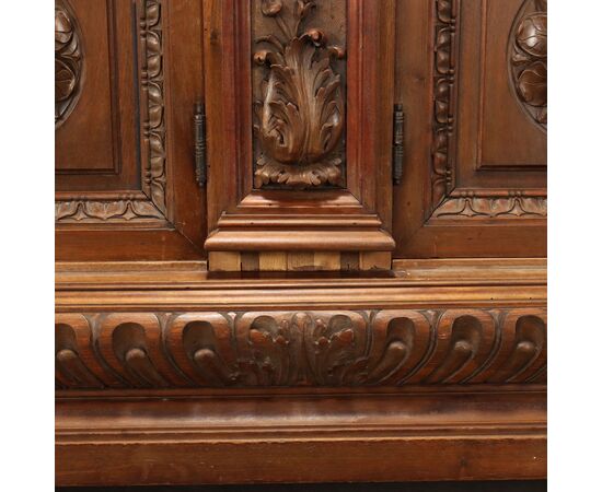 Credenza in Stile Barocco Italia fine XIX Secolo