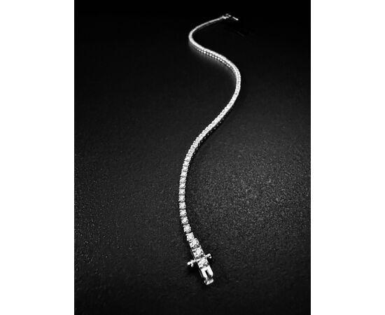Bracciale  tennis  a  2  griffe 