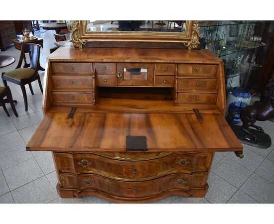 Ribalta lastronata in noce H 106 - 120x60