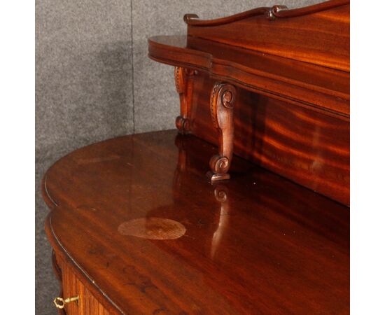 Credenza francese in mogano del XX secolo