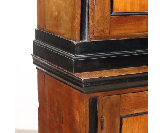 Credenza Doppio Corpo Italia, XIX Secolo