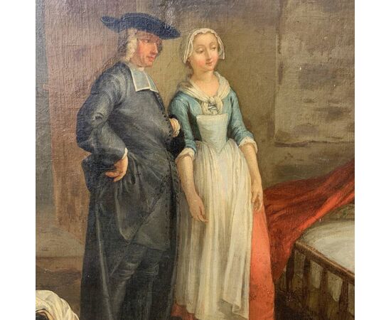 Pittore francese (XVIII sec.) - Il Soffietto.