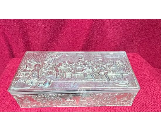 Collezione di scatoline in argento 