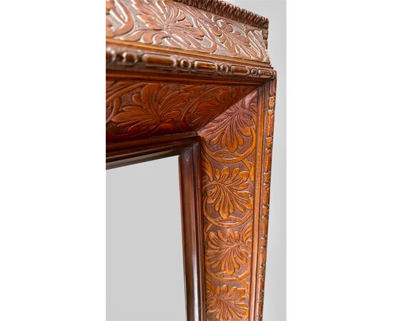 Cornice rettangolare scolpita - Decó 