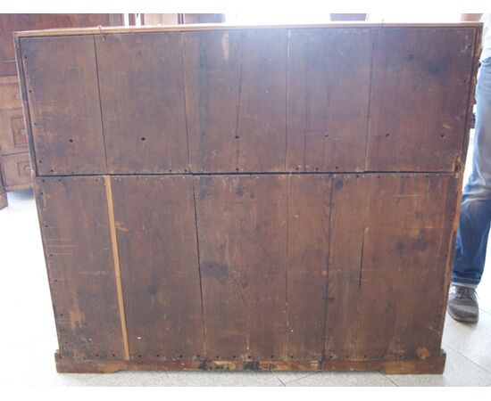 Ribalta lastronata in noce H 106 - 120x60