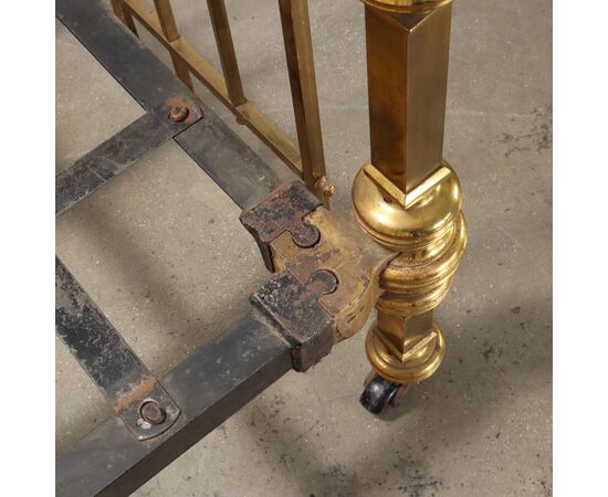 Coppia Letti in Metallo Maple & Co Inghilterra Ultimo Quarto XIX Secolo