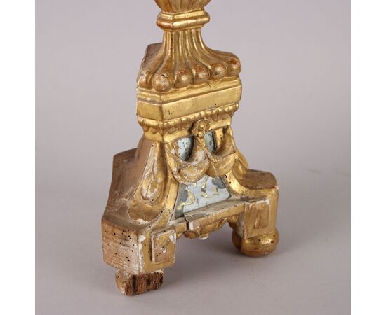 Coppia Candelieri Neoclassico Italia Seconda Metà XVIII Secolo