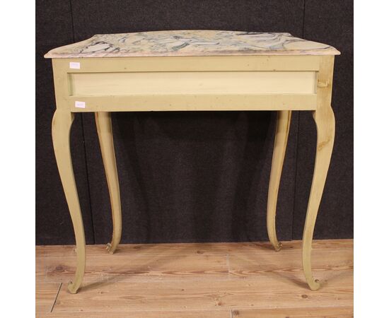 Console italiana laccata della metà del XX secolo