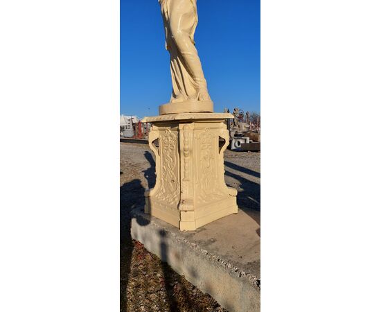Statue quattro stagioni in ghisa H 240