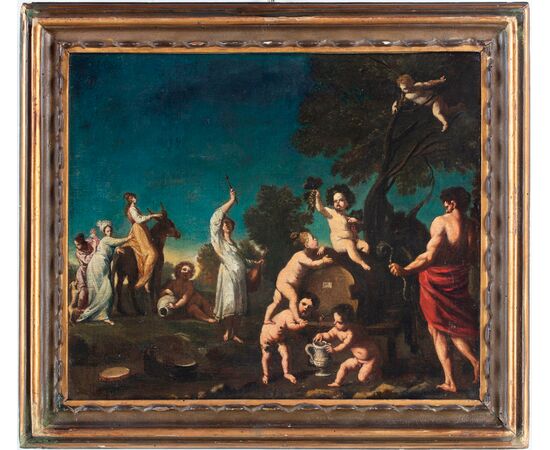 Coppia di dipinti di Giuseppe Gambarini