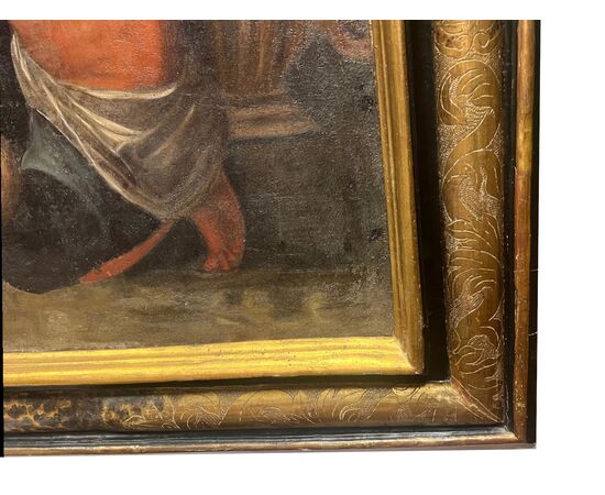 Grande dipinto storico XVIII secolo
