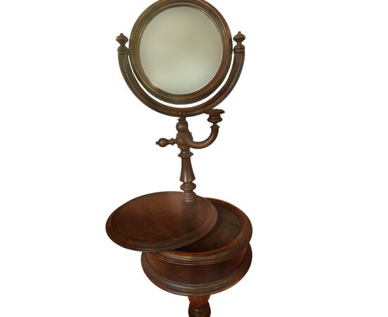 Toilette da trucco con porta gioielli antica
