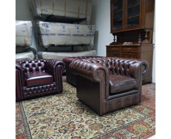 Chesterfield inglesi originali nuovi : divani e poltrone inglesi originali 