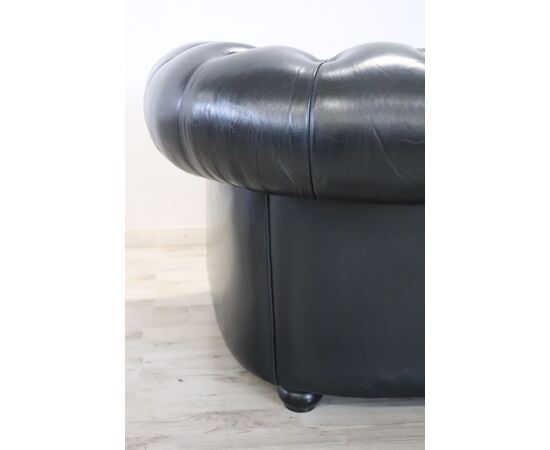 Salotto in pelle stile Chesterfield PREZZO TRATTABILE