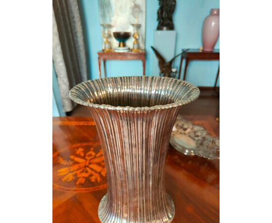 Bellissimo vaso in argento sterling, Pradella Milano