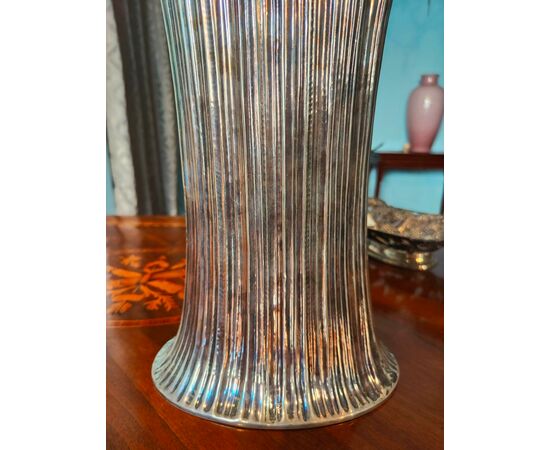 Bellissimo vaso in argento sterling, Pradella Milano