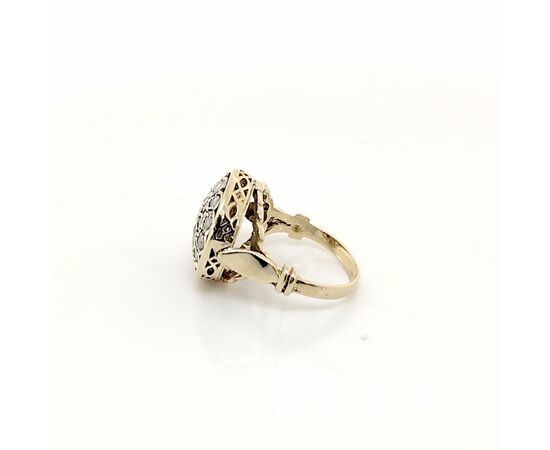 Anello in Oro e diamanti