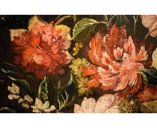 "Natura morta di fiori e frutta"