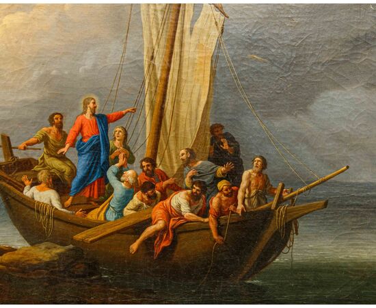 Adrien Manglard (Lione, 1695 – Roma, 1760), La vocazione dei Santi Pietro e Andrea – Cristo e i discepoli sul Lago di Tiberiade
