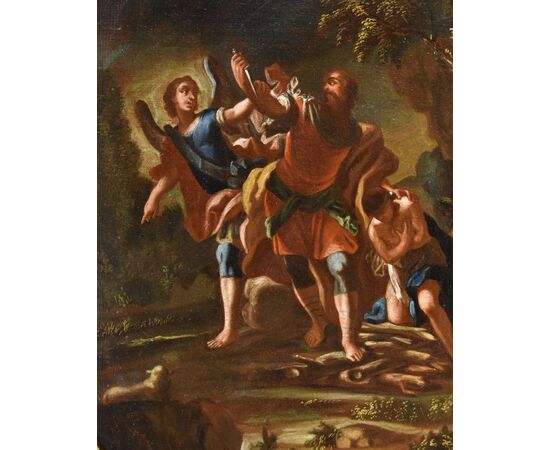 "Agar e l'Angelo" e “Il sacrificio di Isacco", Scuola napoletana del XVIII secolo
