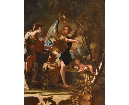 "Agar e l'Angelo" e “Il sacrificio di Isacco", Scuola napoletana del XVIII secolo
