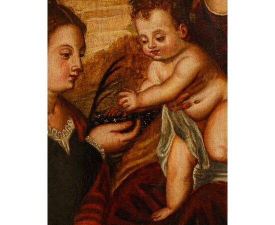Polidoro de’ Renzi, detto Polidoro da Lanciano (Lanciano, 1515 circa – Venezia, 1565), Sposalizio mistico di Santa Caterina