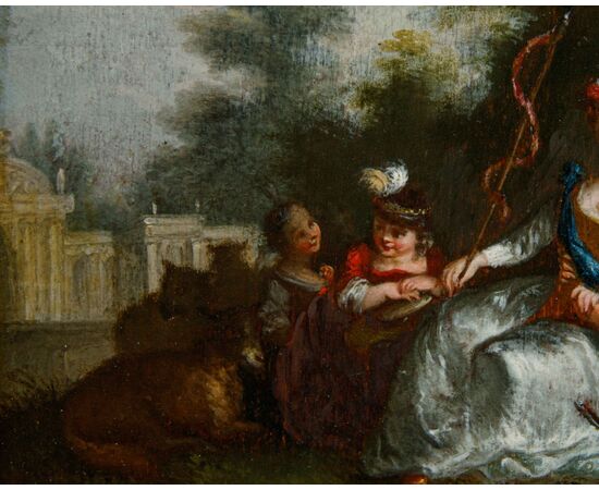 XVIII secolo, Scuola francese, Scene galanti